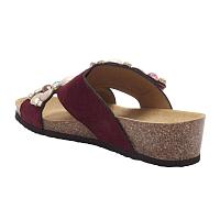PALAU CROSS F298792183 - Женские сланцы SCHOLL, бордовые