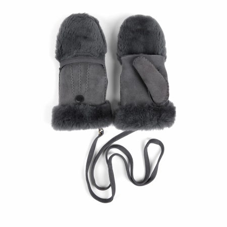Женские варежки EMU Australia Montana Mittens W7019, серые