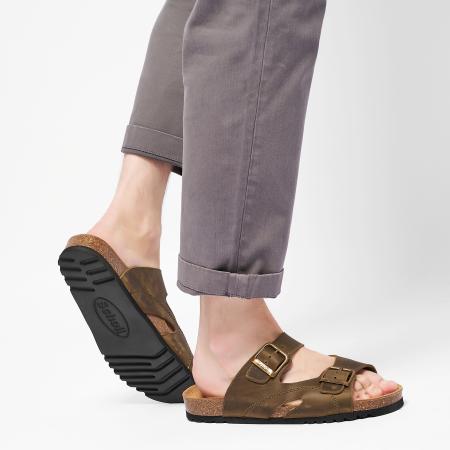 Мужские сланцы SCHOLL MOLDAVA AD F303551043, коричневые