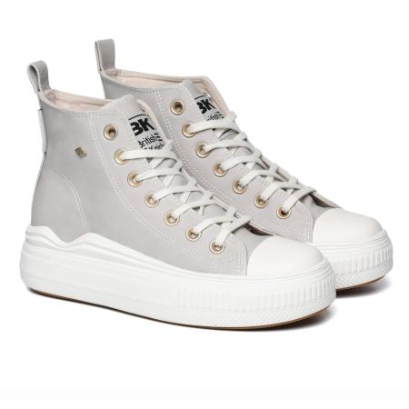 Женские высокие кеды British Knights KAYA FLOW MID B52-3729-01, серые Женские высокие кеды British Knights KAYA FLOW MID B52-3729-01, серые