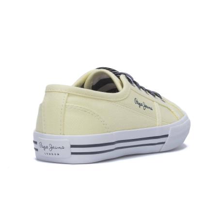 Детские кеды Pepe Jeans London BAKER BASIC GIRLS PGS30335, желтые Детские кеды Pepe Jeans London BAKER BASIC GIRLS PGS30335, желтые