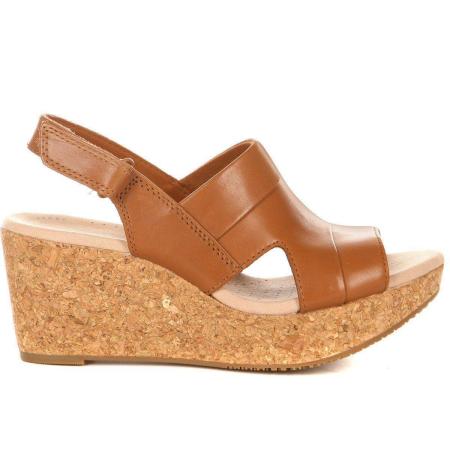 Женские босоножки Clarks Annadel Ivory 26139956, коричневые