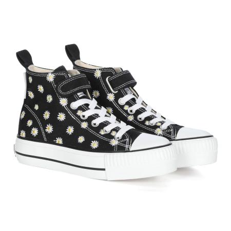 Детские высокие кеды British Knights KAYA MID B50-3726C-05, черные