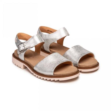 Женские сандалии Clarks Ferni Fame 26142787, серебряные