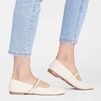 44413101-1000 - Женские балетки Bugatti, бежевые  44413101-1000 - Женские балетки Bugatti, бежевые