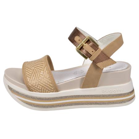 Женские босоножки Bugatti Jil 43191484-6954, бежевые