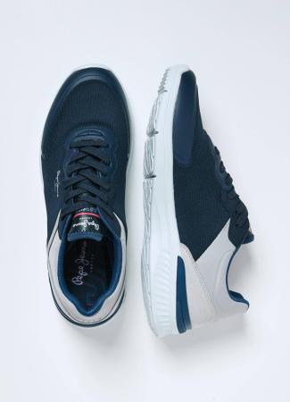 Мужские кроссовки Pepe Jeans London JAY PRO HALF PMS30828, синие Мужские кроссовки Pepe Jeans London JAY PRO HALF PMS30828, синие