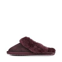 Jolie W10015 - Женские тапочки EMU Australia, бордовые Jolie W10015 - Женские тапочки EMU Australia, бордовые