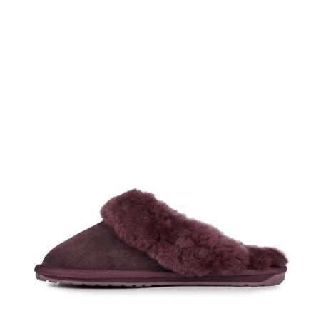 Женские тапочки EMU Australia Jolie W10015, бордовые