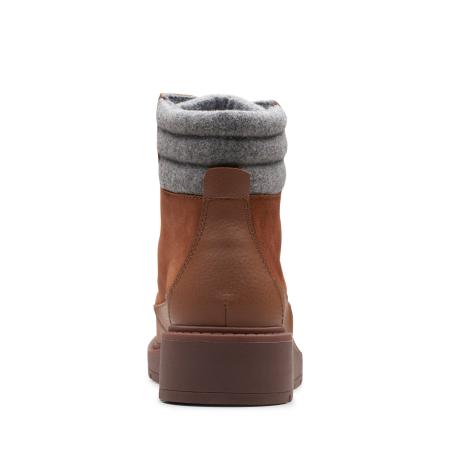 Женские высокие ботинки Clarks Ivery Trail 26146884, коричневые