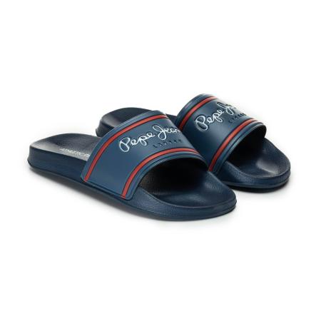 Мужские сланцы Pepe Jeans London SLIDER CLASSIC PMS70070, синие