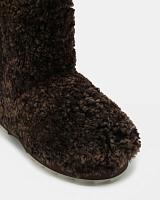 Sheepskin Fashion Sharky Lo Teddy W13200 - Женские полусапоги из овчины (угги) EMU Australia, коричневые Sheepskin Fashion Sharky Lo Teddy W13200 - Женские полусапоги из овчины (угги) EMU Australia, коричневые