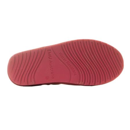 Женские ботинки из овчины (угги) EMU Australia Stinger Micro W10937 (жен. полусапоги из овчины (у W10937, красные