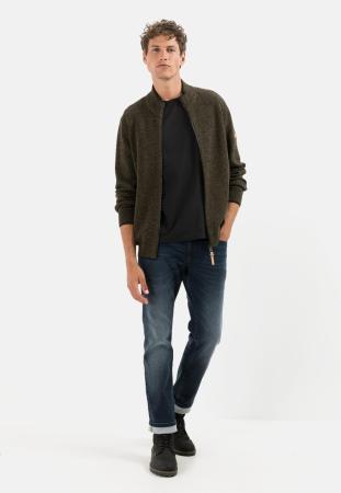 Мужской кардиган Camel Active top 409525-8K08, оливковый