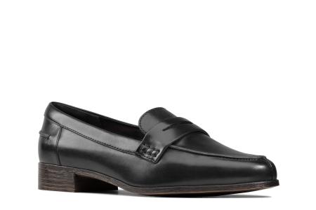 Женские лоферы Clarks Hamble Loafer 26147739, черные Женские лоферы Clarks Hamble Loafer 26147739, черные