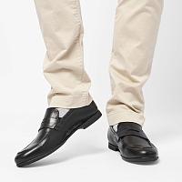  33307079-1000 - Мужские лоферы Bugatti, черные