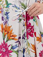 HUMMING FLORAL POPOVER DRESS 4503140 - HUMMING FLORAL POPOVER DRESS 4503140