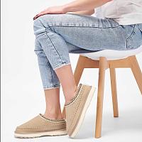 Slipper Sharky Adventure Scuff W13239 - Женские уличные тапочки EMU Australia, песочные