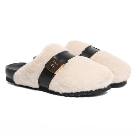 Женские тапочки SCHOLL ALBERTA F310351171, бежевые