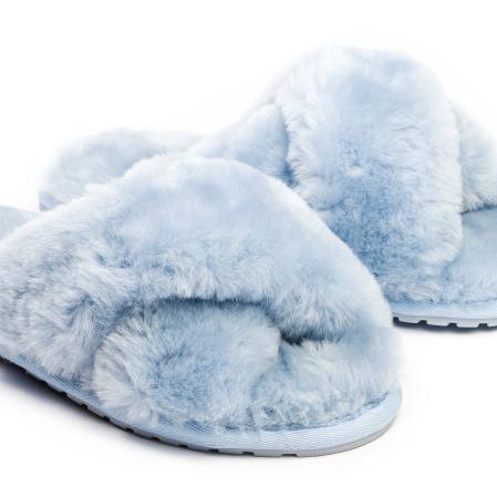 Женские тапочки EMU Australia Mayberry W11573, голубые