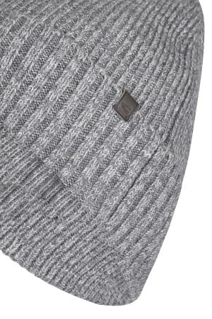 Мужская шапка Camel Active Knitted Beanie 406500-8M50, серая
