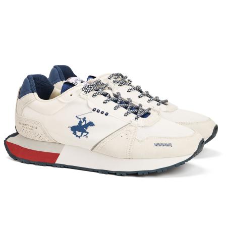 Мужские кроссовки Beverly Hills Polo Club CRUZ MIX BHM513300, белые