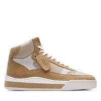 Clarks CraftCourt Top 26172676 - Мужские высокие кроссовки Clarks, песочные Clarks CraftCourt Top 26172676 - Мужские высокие кроссовки Clarks, песочные
