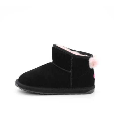Детские угги EMU Australia Rigel Kids K12953, черные Детские угги EMU Australia Rigel Kids K12953, черные