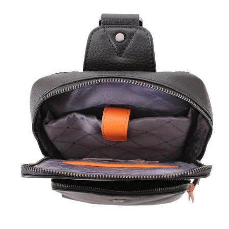 Мужская сумка кросс-боди Braun Buffel NOVARA Sling Bag 26360, черная