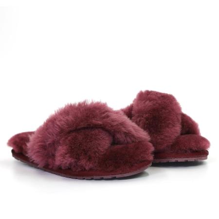 Женские тапочки EMU Australia Mayberry W11573, бордовые