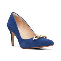 Laina85 Trim 26169095 - Женские туфли-лодочки Clarks, синие