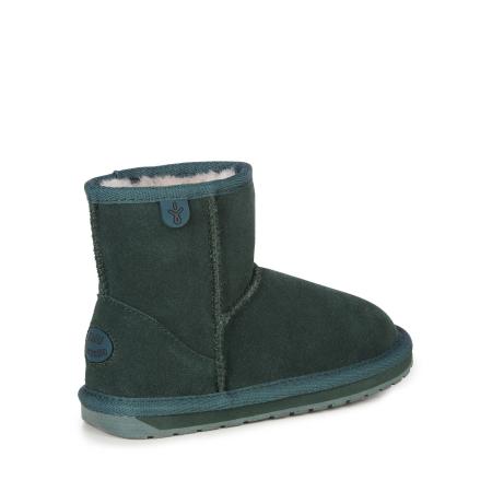 Детские полусапоги из овчины (угги) EMU Australia Wallaby Mini K10103, зеленые