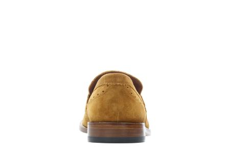 Мужские лоферы Clarks James Free 26139030, оранжевые
