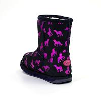Rainbow Unicorn Brumby K12373 (дет. сапоги из овчи K12373 - Детские полусапоги из овчины (угги) EMU Australia, синие