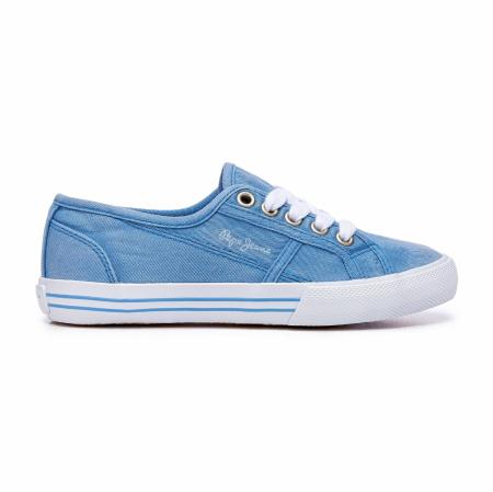 Детские кеды Pepe Jeans London BAKER CANVAS PGS30381, синие Детские кеды Pepe Jeans London BAKER CANVAS PGS30381, синие