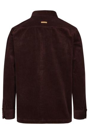 Мужская рубашка Camel Active Longsleeve Shirt 409134-8S44, бордовая