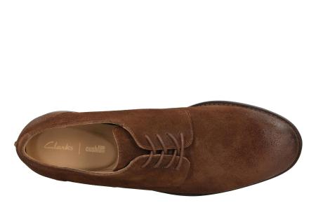 Мужские дерби Clarks Flow Plain 26141957, коричневые