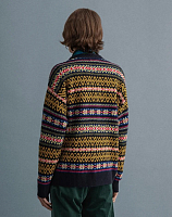 FAIR ISLE C-NECK 8060017 - FAIR ISLE C-NECK 8060017