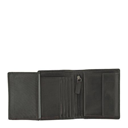 Мужской кошелек Braun Buffel PARMA LP North Coin Wallet 8CS 57242, черный