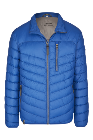 Мужская куртка стеганая Camel Active jacket 430240-6E52, синяя Мужская куртка стеганая Camel Active jacket 430240-6E52, синяя