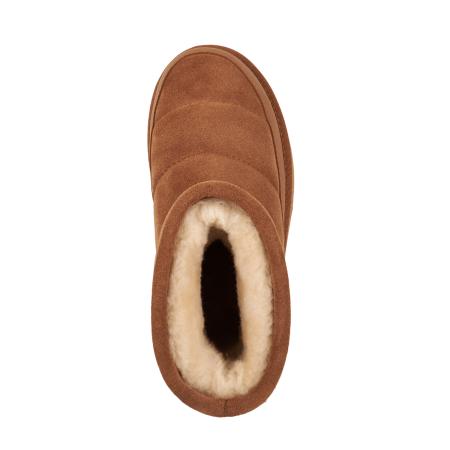 Женские сапоги из овчины (угги) EMU Australia Sheepskin Fashion Valerie Suede W13292, коричневые