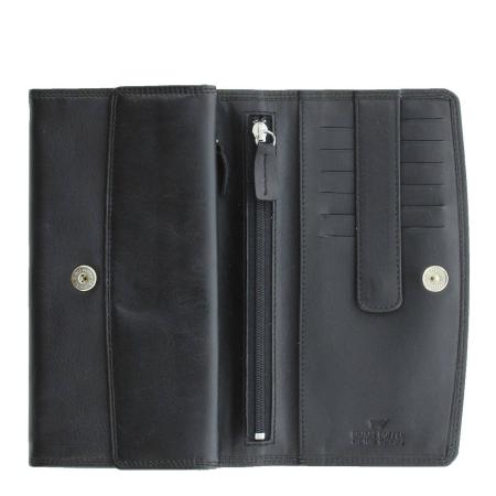 Женский кошелек Braun Buffel GOLF 2.0 Wallet L 9CS 90455, черный
