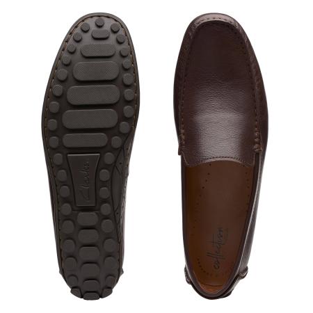 Мужские мокасины Clarks Hamilton Free 26141732, коричневые Мужские мокасины Clarks Hamilton Free 26141732, коричневые