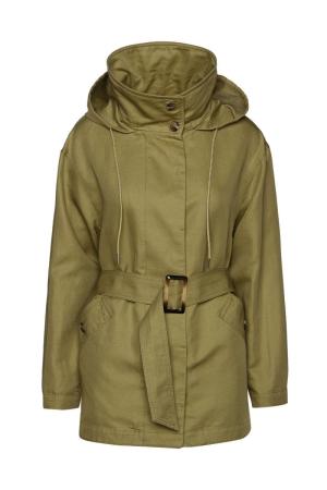 LINEN BLEND BELTED JACKET 4700221