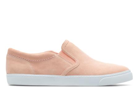 Женские слипоны Clarks Glove Puppet 26142371, розовые