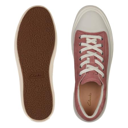 Женские кеды Clarks Aceley Lace 26160929, розовые