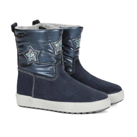Детские полусапоги Richter Mathea boots 4355-4111-7801, синие Детские полусапоги Richter Mathea boots 4355-4111-7801, синие