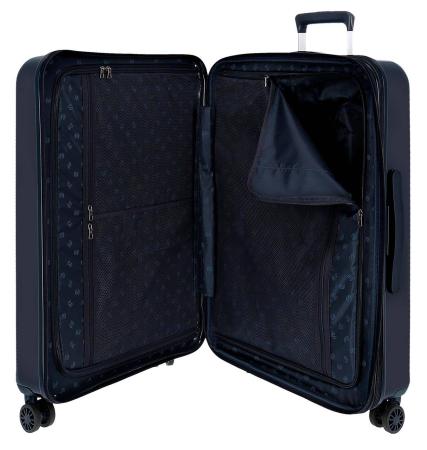 Унисекс чемодан Pepe Jeans Bags, Модель Модель: CHAD ABS TROLLEY 70CM.,, арт: арт: 74194, цвет , цвет синий