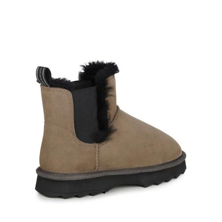 Женские полусапоги из овчины (угги) EMU Australia Thresher W12384, коричневые