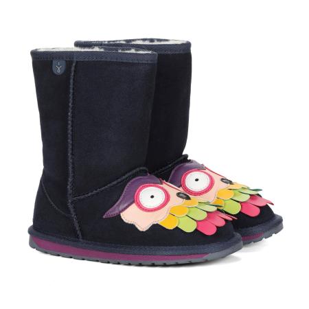 Детские полуугги EMU Australia Owl K12064 (дет. сапоги) K12064, синие